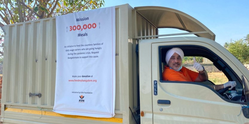 375,000 meals across five cities have been delivered